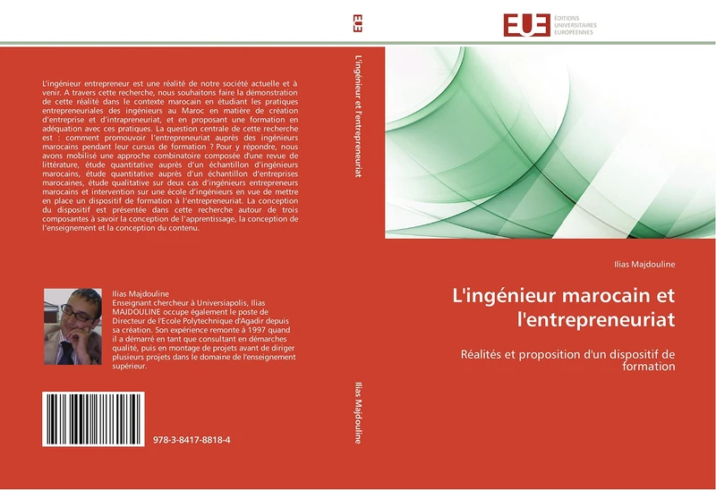 L'ingénieur marocain et l'entrepreneuriat: Réalités et proposition d'un dispositif de formation (Omn.Univ.Europ.) - Image 1