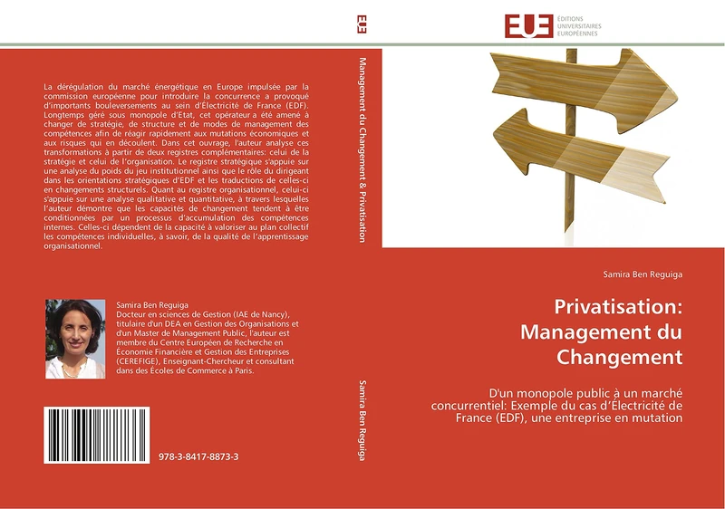 Privatisation: Management du Changement: D'un monopole public à un marché concurrentiel: Exemple du cas d’Électricité de France (EDF), une entreprise en mutation (Omn.Univ.Europ.) - Image 1
