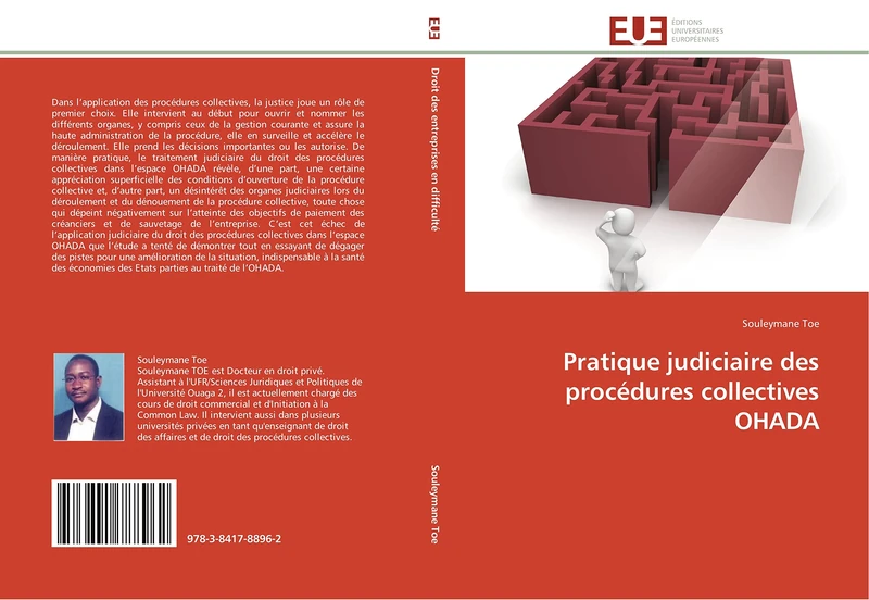 Pratique judiciaire des procédures collectives OHADA (Omn.Univ.Europ.) - Image 1
