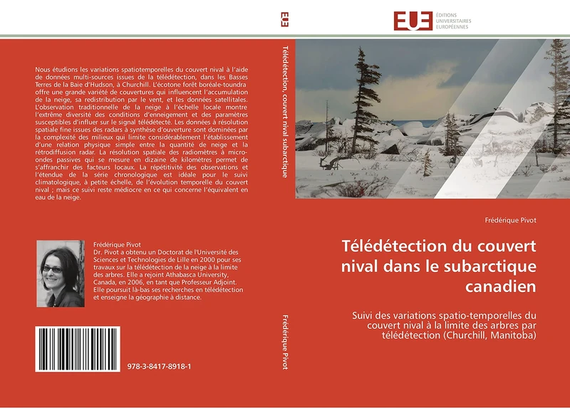 Télédétection du couvert nival dans le subarctique canadien: Suivi des variations spatio-temporelles du couvert nival à la limite des arbres par télédétection (Churchill, Manitoba) (Omn.Univ.Europ.) - Image 1