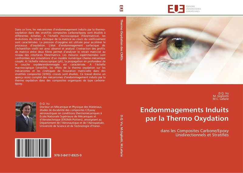 Endommagements Induits par la Thermo Oxydation: dans les Composites Carbone/Epoxy Unidirectionnels et Stratifiés (Omn.Univ.Europ.) - Image 1