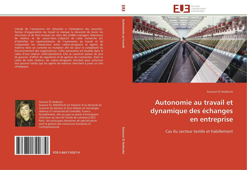 Autonomie au travail et dynamique des échanges en entreprise: Cas du secteur textile et habillement (Omn.Univ.Europ.) - Image 1