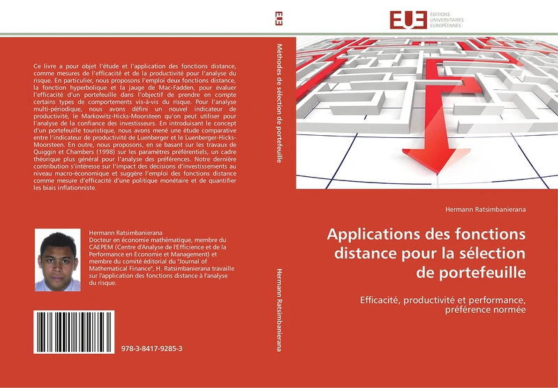 Applications des fonctions distance pour la sélection de portefeuille: Efficacité, productivité et performance, préférence normée (Omn.Univ.Europ.) - Image 1