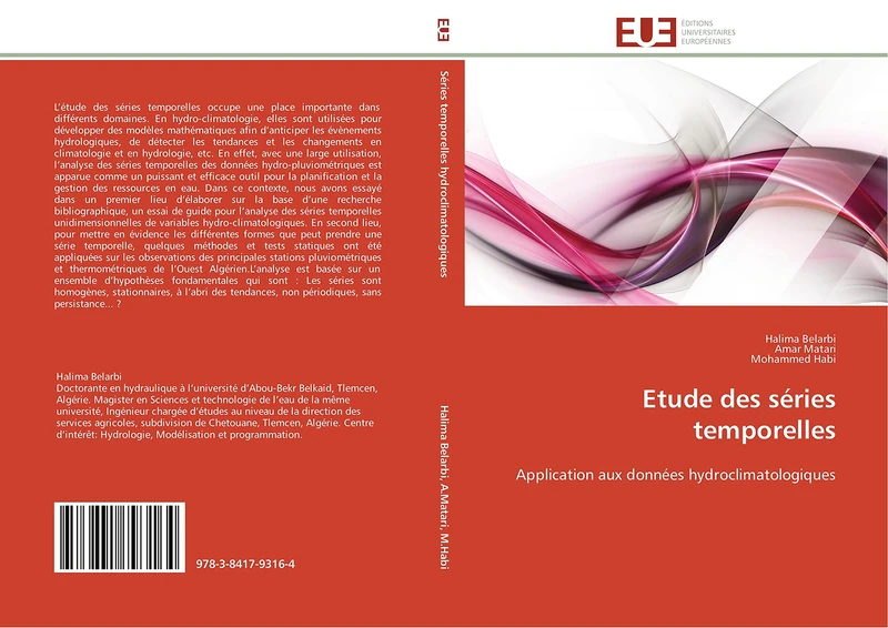 Etude des séries temporelles: Application aux données hydroclimatologiques (Omn.Univ.Europ.)