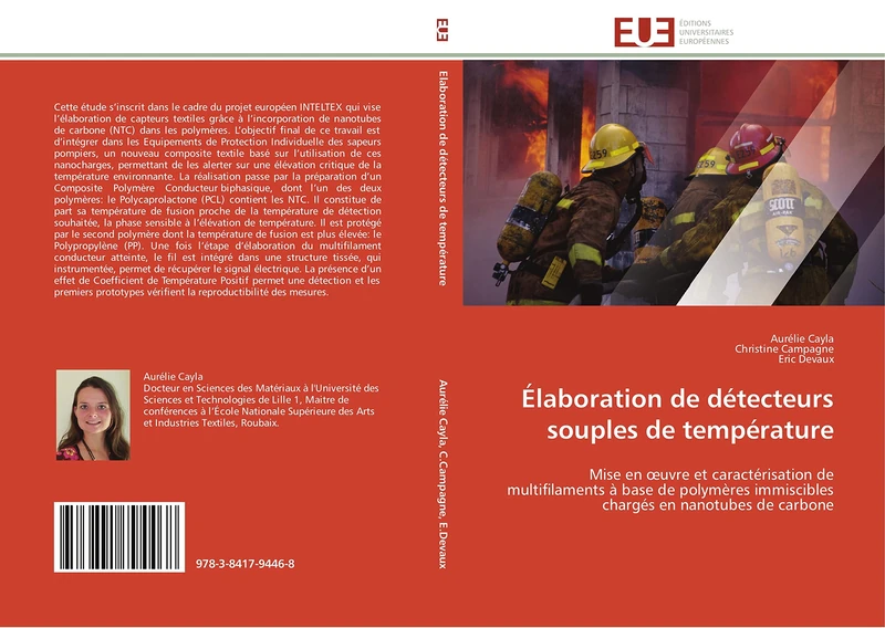 Élaboration de détecteurs souples de température: Mise en œuvre et caractérisation de multifilaments à base de polymères immiscibles chargés en nanotubes de carbone (Omn.Univ.Europ.)