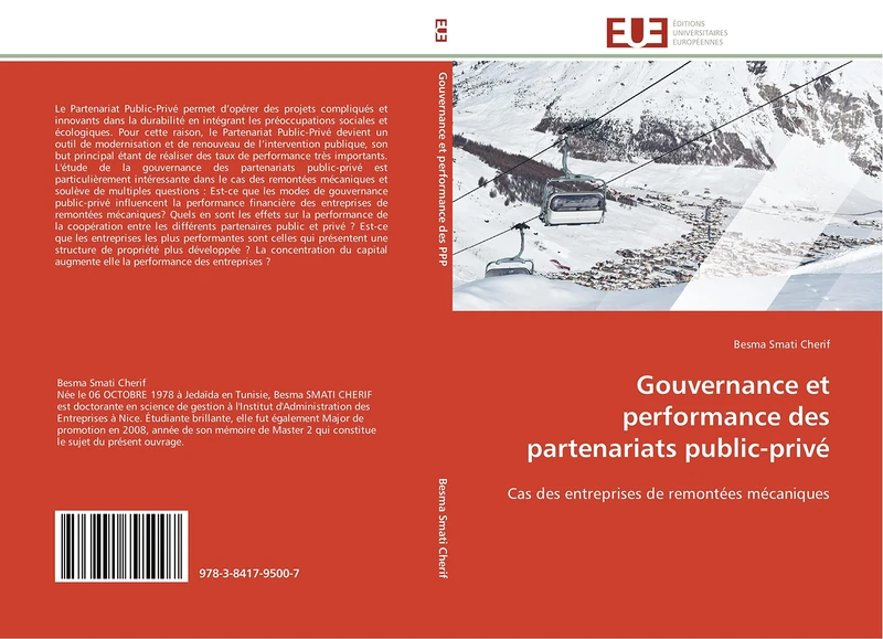 Gouvernance et performance des partenariats public-privé: Cas des entreprises de remontées mécaniques (Omn.Univ.Europ.)