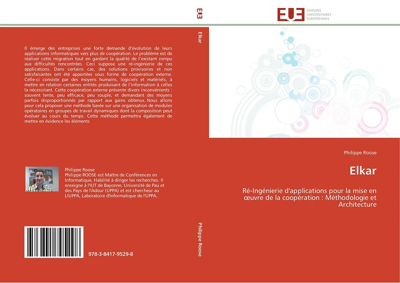 Elkar: Ré-Ingénierie d'applications pour la mise en œuvre de la coopération : Méthodologie et Architecture (Omn.Univ.Europ.)