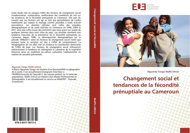 Changement social et tendances de la fécondité prénuptiale au Cameroun (Omn.Univ.Europ.)