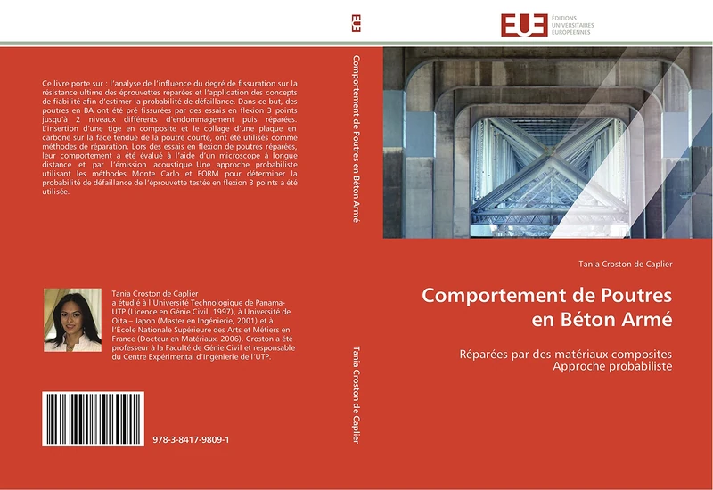 Comportement de Poutres en Béton Armé: Réparées par des matériaux composites Approche probabiliste (Omn.Univ.Europ.) - Image 1