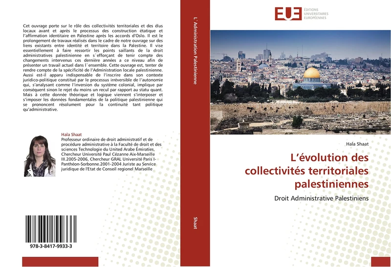 L’évolution des collectivités territoriales palestiniennes: Droit Administrative Palestiniens