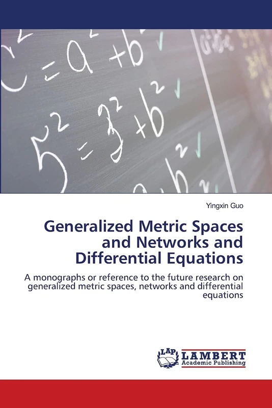 Generalized Metric Spaces and Networks and Differential Equations: A monographs or reference to the future research on generalized metric spaces, networks and differential equations - Image 1
