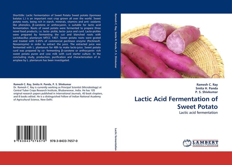Lactic Acid Fermentation of Sweet Potato: Lactic acid fermentation