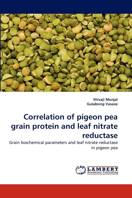 Correlation of pigeon pea grain protein and leaf nitrate reductase: Grain biochemical parameters and leaf nitrate reductase in pigeon pea