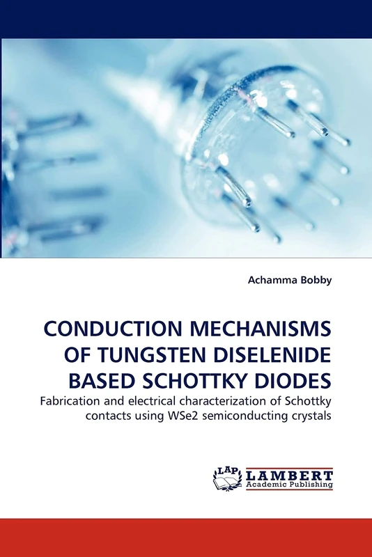 CONDUCTION MECHANISMS OF TUNGSTEN DISELENIDE BASED SCHOTTKY DIODES: Fabrication and electrical characterization of Schottky contacts using WSe2 semiconducting crystals