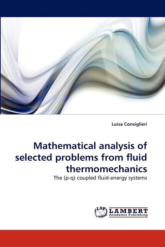 Mathematical analysis of selected problems from fluid thermomechanics: The (p-q) coupled fluid-energy systems