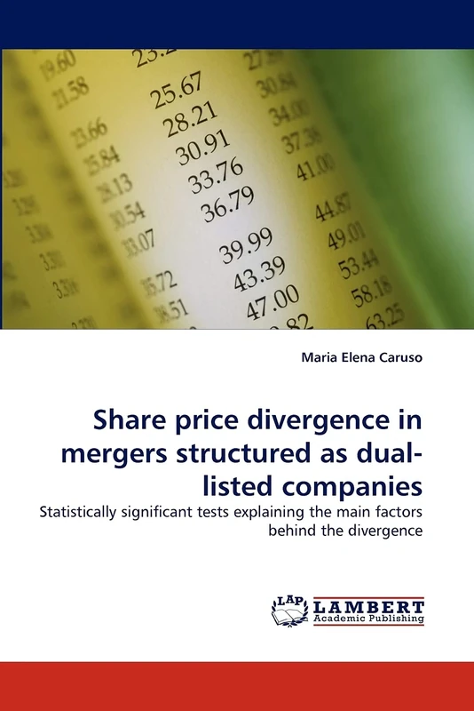 Share price divergence in mergers structured as dual-listed companies: Statistically significant tests explaining the main factors behind the divergence