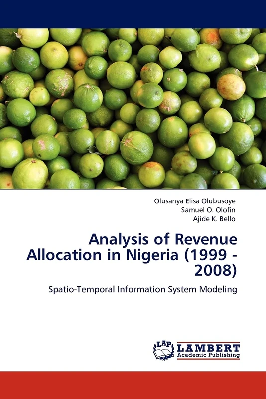 Analysis of Revenue Allocation in Nigeria (1999 - 2008): Spatio-Temporal Information System Modeling - Image 1