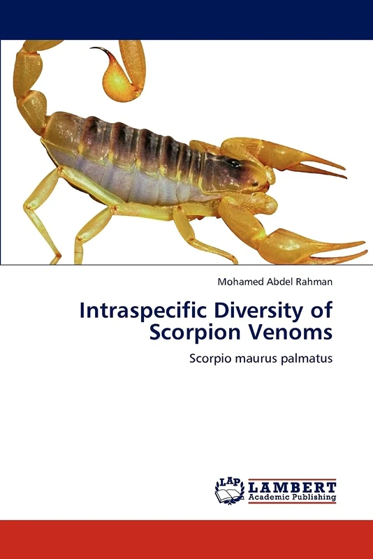 Intraspecific Diversity of Scorpion Venoms: Scorpio maurus palmatus - Image 1