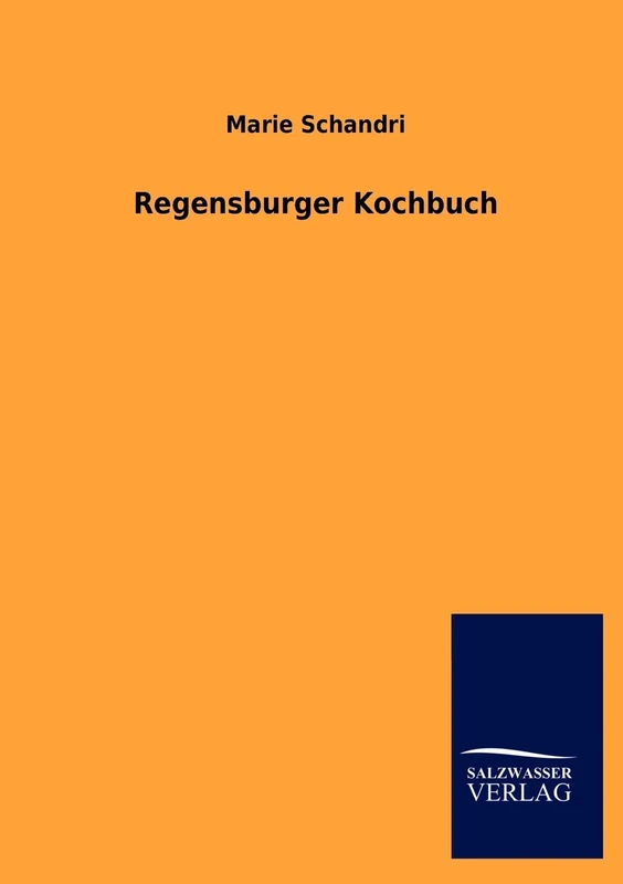 Regensburger Kochbuch