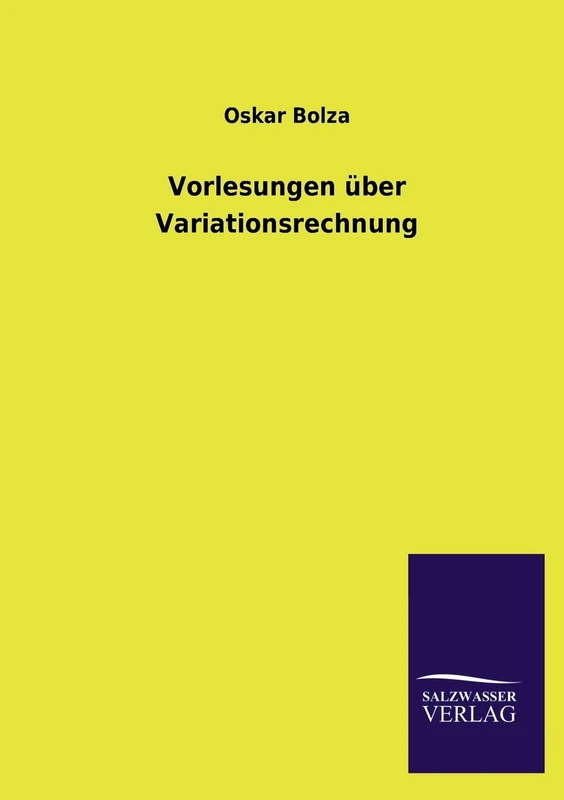 Vorlesungen über Variationsrechnung - Image 1