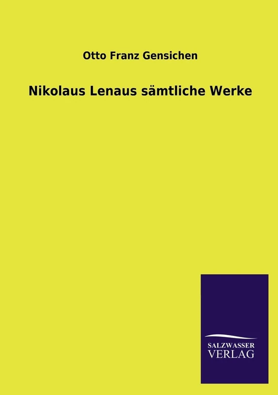 Nikolaus Lenaus sämtliche Werke - Image 1
