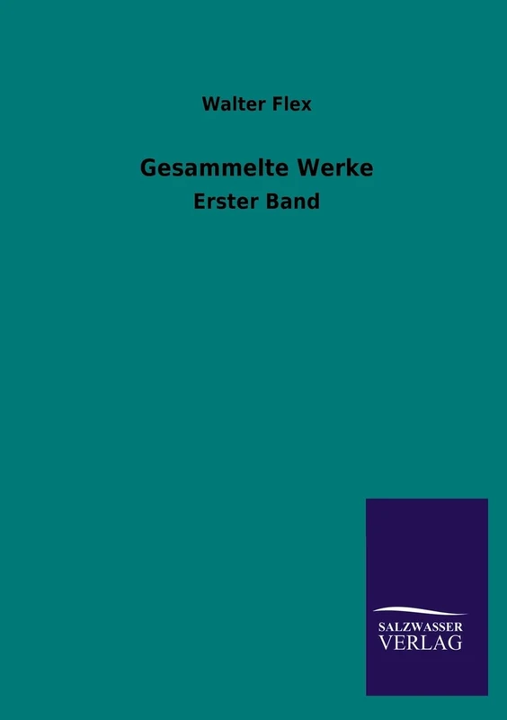 Gesammelte Werke: Erster Band - Image 1
