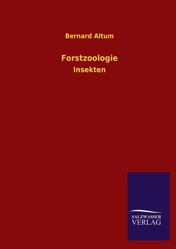 Forstzoologie: Insekten