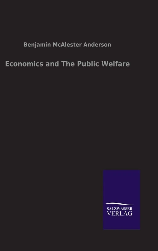 Economics and The Public Welfare