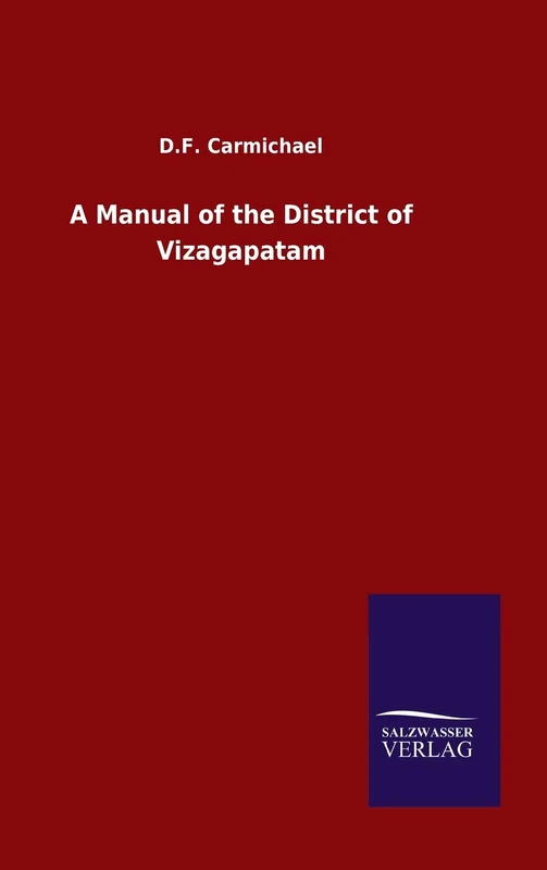 A Manual of the District of Vizagapatam - Image 1