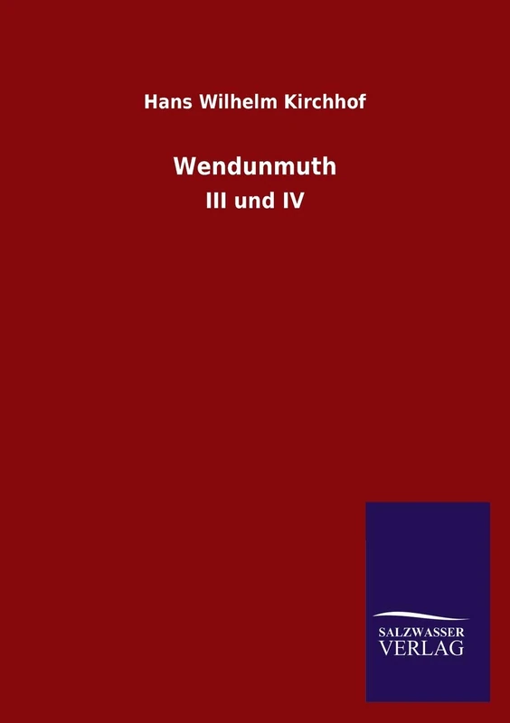 Wendunmuth: III und IV