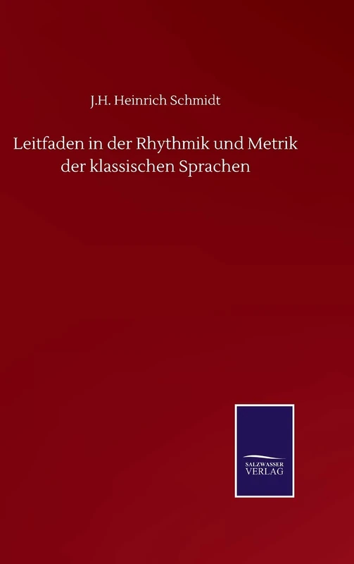 Leitfaden in der Rhythmik und Metrik der klassischen Sprachen - Image 1