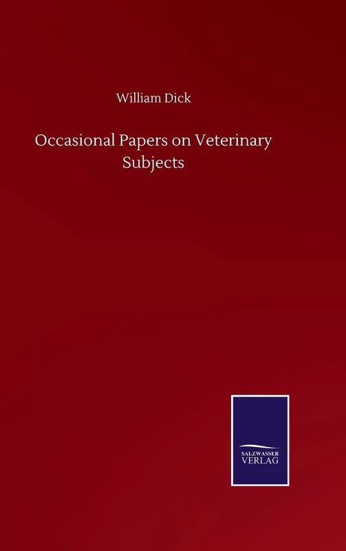 Occasional Papers on Veterinary Subjects