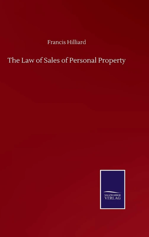 The Law of Sales of Personal Property