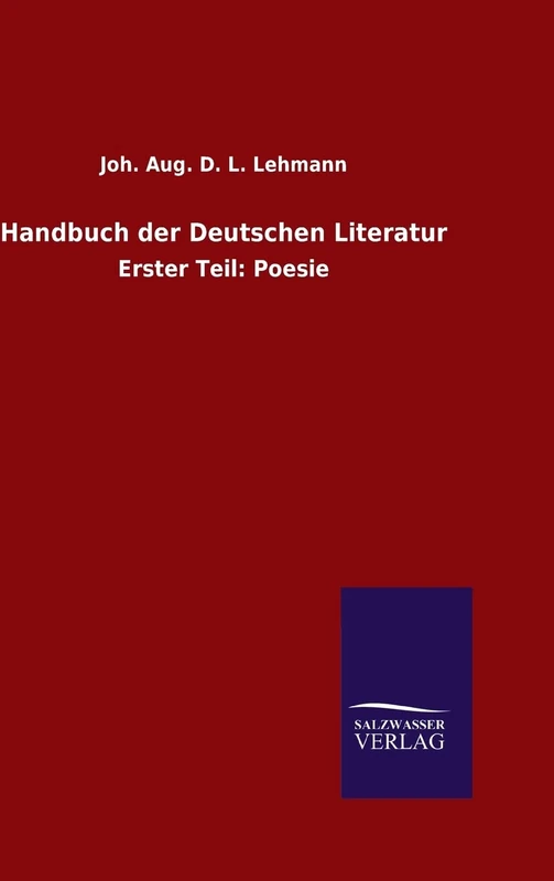 Handbuch der Deutschen Literatur