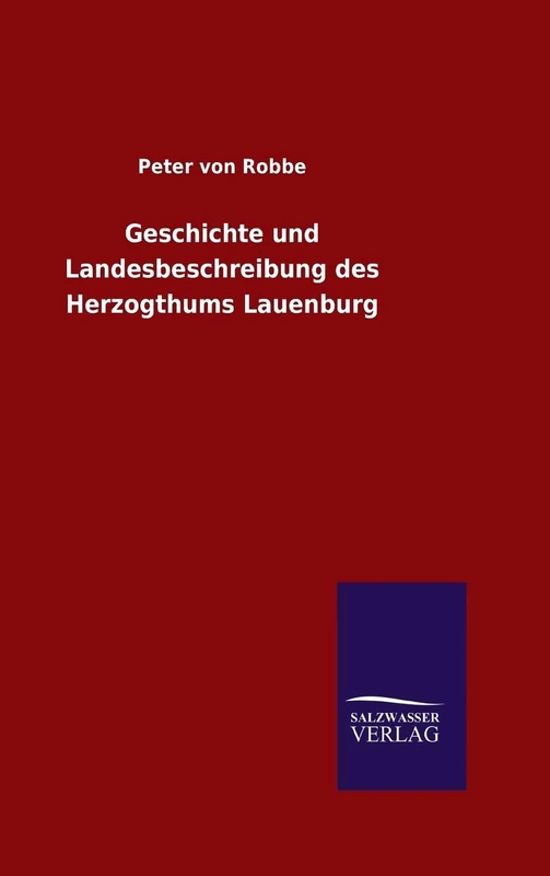 Geschichte und Landesbeschreibung des Herzogthums Lauenburg