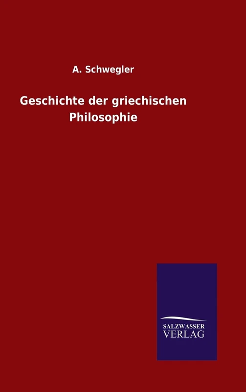 Geschichte der griechischen Philosophie - Image 1
