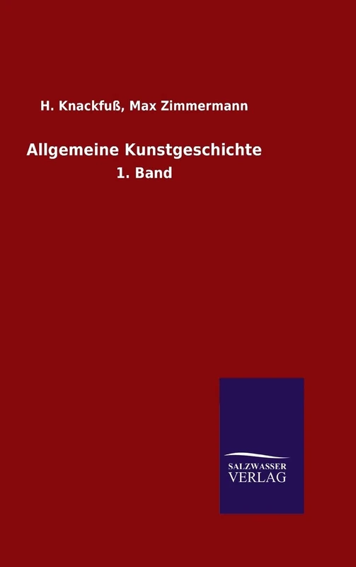 Allgemeine Kunstgeschichte: 1. Band - Image 1