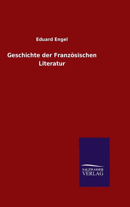 Geschichte der Französischen Literatur - Image 1