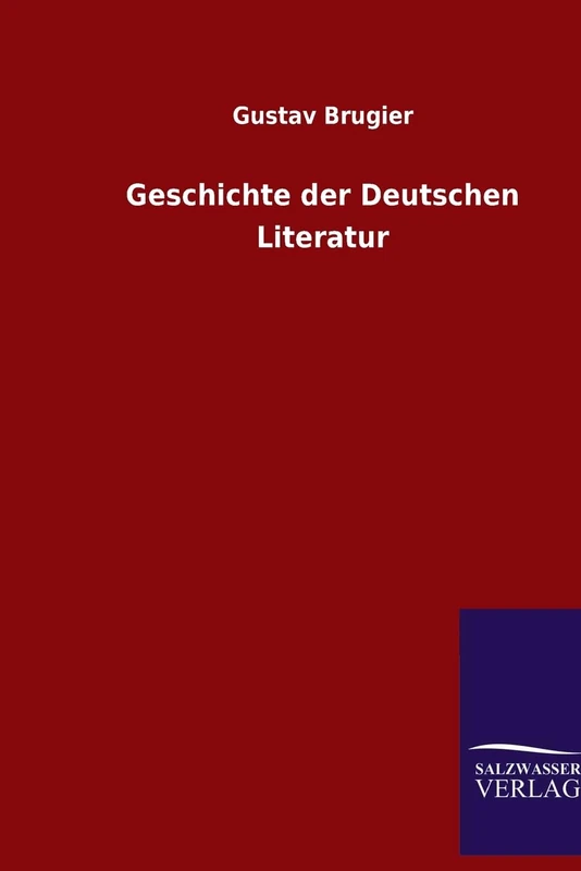 Geschichte der Deutschen Literatur