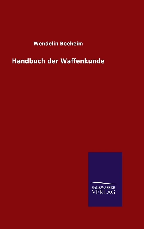Handbuch der Waffenkunde