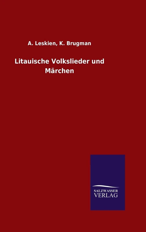Litauische Volkslieder und Märchen