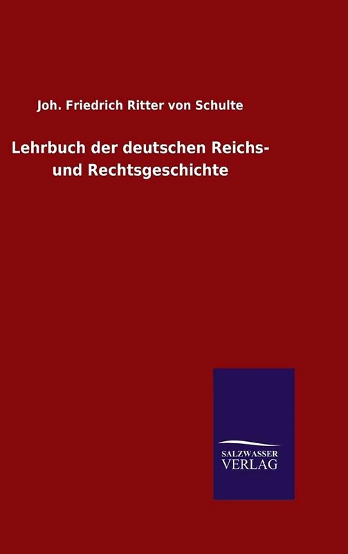 Lehrbuch der deutschen Reichs- und Rechtsgeschichte - Image 1