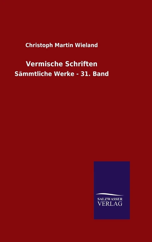 Vermische Schriften
