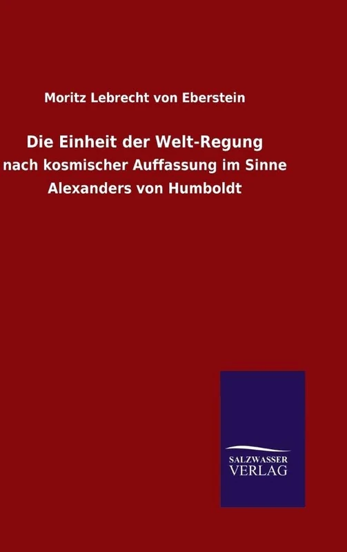Die Einheit der Welt-Regung