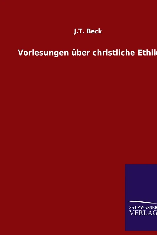 Vorlesungen über christliche Ethik