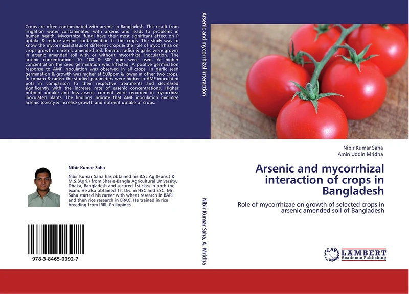 Arsenic and mycorrhizal interaction of crops in Bangladesh: Role of mycorrhizae on growth of selected crops in arsenic amended soil of Bangladesh