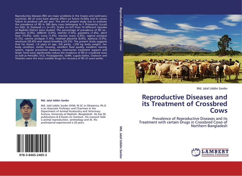 Reproductive Diseases and its Treatment of Crossbred Cows: Prevalence of Reproductive Diseases and its Treatment with certain Drugs in Crossbred Cows of Northern Bangladesh - Image 1