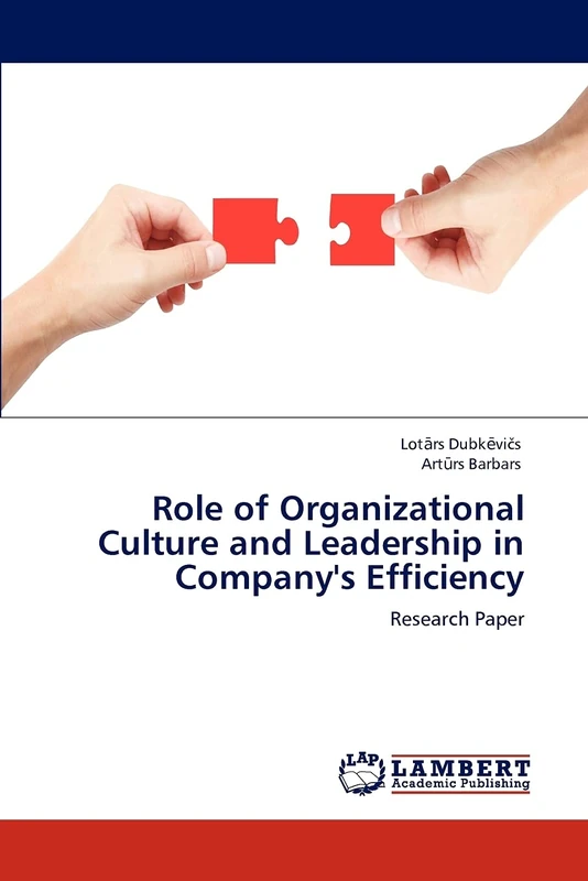 Role of Organizational Culture and Leadership in Company's Efficiency: Research Paper