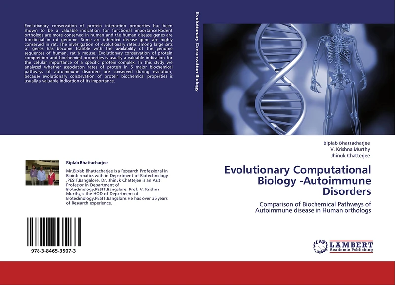 Evolutionary Computational Biology -Autoimmune Disorders: Comparison of Biochemical Pathways of Autoimmune disease in Human orthologs - Image 1