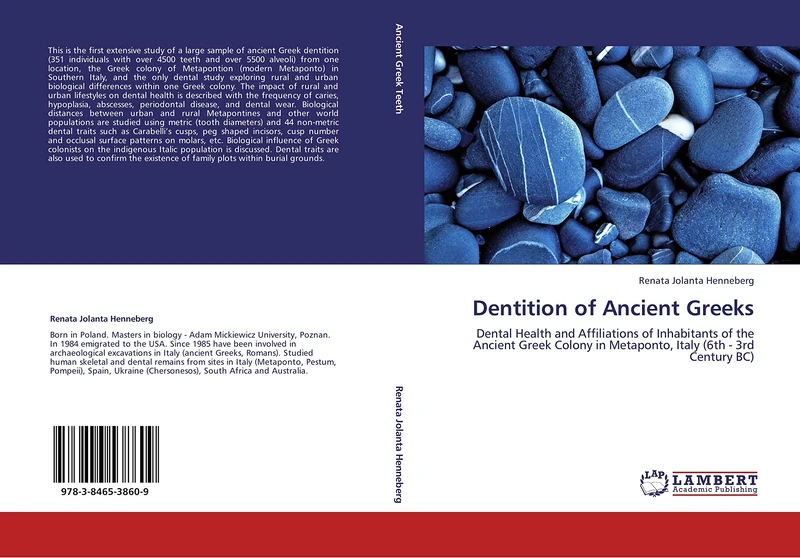 Dentition of Ancient Greeks: Dental Health and Affiliations of Inhabitants of the Ancient Greek Colony in Metaponto, Italy (6th - 3rd Century BC) - Image 1